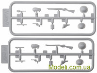 ICM 35646 Фигуры: Британский пулеметный расчет с Vickers MG, периода Второй мировой войны