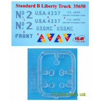 ICM 35650 Сборная модель 1:35 Американский армейский грузовик Standard B "Liberty"