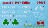 ICM 35664 Сборная модель 1:35 Модель T 1917, І МВ