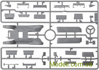ICM 35667 Пластиковая модель 1:35 Австралийский штабный автомобиль Первой мировой войны, модель Т 1917 туринг