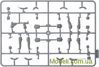 ICM 35708 Фигуры 1/35 Британский танковый экипаж Первой мировой войны, 4 фигуры