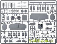 ICM 48185 Сборная модель 1:48 Американский пассажирский самолет C18S