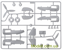 ICM 48233 Пластиковая модель бомбардировщика Ju 88A-4