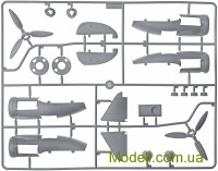 ICM 48235 Сборная модель 1:48 Ju 88A-11, 2 МВ