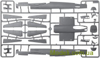 ICM 48238 Сборная модель 1:48 Ju 88С-6, Германский тяжелый истребитель Великой Отечественной войны