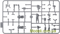 ICM 48254 Пластиковая модель 1:48 Биплан У-2/По-2ВС с пилотами и обслуживающим персоналом