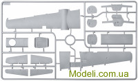 ICM 48288 Сборная модель 1:48 Бомбардировщик A-26C-15 Invader с пилотами и наземным персоналом