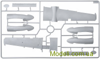 ICM 48289 Сборная модель 1:48 Морской вариант самолета Invader JD-1D "Jig Dog" с беспилотником KDA-1