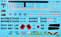 ICM 48303 Сборная модель 1:48 Cobra AH-1G + Bronco OV-10A с пилотами и наземным персоналом США и пилотами вертолетов США