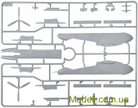 ICM 48303 Сборная модель 1:48 Cobra AH-1G + Bronco OV-10A с пилотами и наземным персоналом США и пилотами вертолетов США