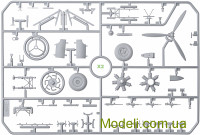 ICM 48310 Сборная модель 1:48 Bristol Beaufort Mk.I Британский бомбардировщик-торпедоносец Второй мировой войны