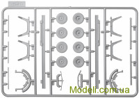 ICM 48401 Сборная модель 1:48 Беспилотная мишень BQM-34A (Q-2C) с тележкой