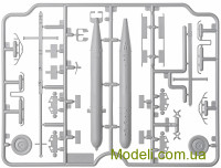 ICM 48404 Сборная модель 1:48 Германская торпедная тележка IIMB