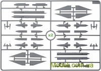 ICM 48903 Сборная модель 1:48 Советский истребитель-перехватчик МиГ-25 ПД