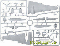 ICM 72203 Сборная модель 1:72 Бомбардировщик сухопутных войск Императорской Японии Ki-21-Ib ‘Sally’