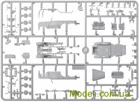 ICM 72473 Сборная модель 1:72 Немецкий штабной автомобиль Type G4 Partisanenwagen с MG 34