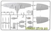 ITALERI 0001 Сборная модель истребителя Spitfire Mk.V B