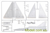 ITALERI 0023 Сборная модель самолета Mirage 2000D