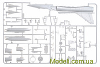 ITALERI 0023 Сборная модель самолета Mirage 2000D