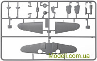 ITALERI 0063 Сборная модель 1:72 Истребитель Messerschmitt Bf.109 G-6