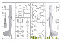 ITALERI 0074 Сборная модель истребителя Me-410 Hornisse