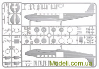 ITALERI 150 Сборная модель самотета Ju-52/3M "Tante Ju"