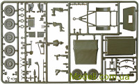 ITALERI 314 Сборная модель 1:35 "Willys" с прицепом