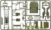 ITALERI 314 Сборная модель 1:35 "Willys" с прицепом