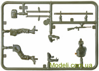 ITALERI 314 Сборная модель 1:35 "Willys" с прицепом