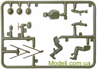 ITALERI 314 Сборная модель 1:35 "Willys" с прицепом