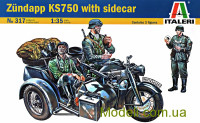 Мотоцикл Zundapp  KS750 с коляской