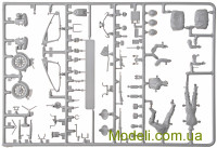 ITALERI 317 Сборная модель 1:35 Zundapp  KS750 с коляской