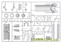 ITALERI 0371 Купить масштабную модель тягача Demag D7 с пушкой Flak 38