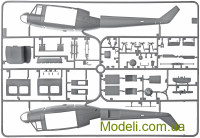 ITALERI 0849 Сборная модель 1:48 UH-1D Iroquois