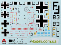 ITALERI 1018 Сборная модель 1:72 Junkers Ju-88 A4