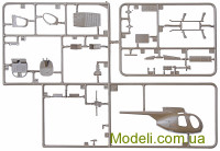 ITALERI 1028 Сборная модель вертолета OH-6 A "Cayuse"