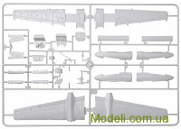 ITALERI 1274 Купить масштабную модель бомбардировщика A-26 A/B Invader