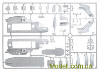 ITALERI 1316 Пластиковая масштабная модель вертолета Merlin HC.3