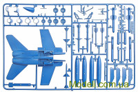 ITALERI 1324 Купить сборную модель самолета F/A-18 Hornet "Blue Angels"
