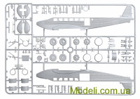ITALERI 1339 Купить масштабную модель самолета Ju-52 3m "See"