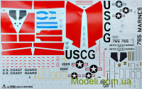 ITALERI 1348 Сборная модель 1:72 HC-130J U.S. Coast Guard