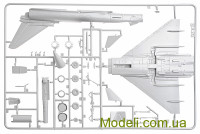 ITALERI 1355 Пластиковая модель истребителя EF-2000 Typhoon