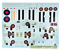ITALERI 1365 Сборная модель истребителя Spitfire Mk. IX Free French