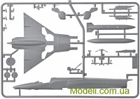 ITALERI 1397 Сборная модель 1:72 Истребитель F-21A Lion/Kfir C.1