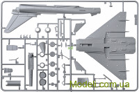 ITALERI 1406 Сборная модель 1:72 истребителя EF-2000 100-летняя "GRUPPI CACCIA"