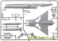 ITALERI 1408 Сборная модель 1:72 истребителя Kfir C.2