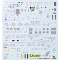 ITALERI 1409 Сборная модель 1:72 F-35 A Lightning II самолет обычного взлета и посадки