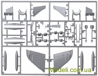 ITALERI 1410 Сборная модель 1:72 истребителя AV-8A Harrier