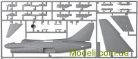 ITALERI 1411 Сборная модель 1:72 палубный штурмовик A-7E Corsair II