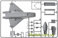 ITALERI 1419 Сборные модели 1:72 Перспективные ударные самолеты X-32A и X-35B программы JSF (две модели в коробке)